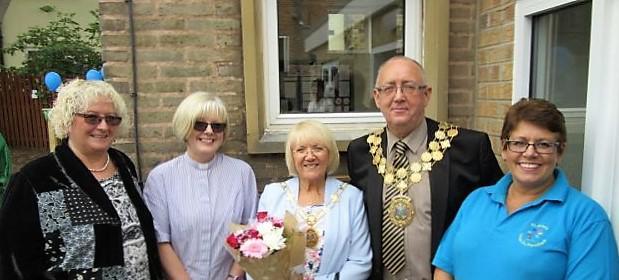 The opening of the newly refurbished building